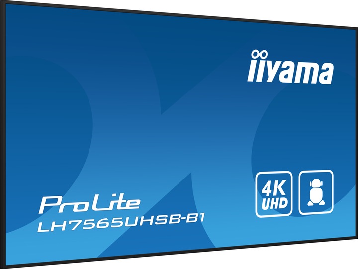 Produktbild iiyama 75IN DALLE IPS 4K UHD 3840X2160 8MS 24/7 500CD/M2 1200: 1 3XHDM (3840 x 2160 Pixel, 75")