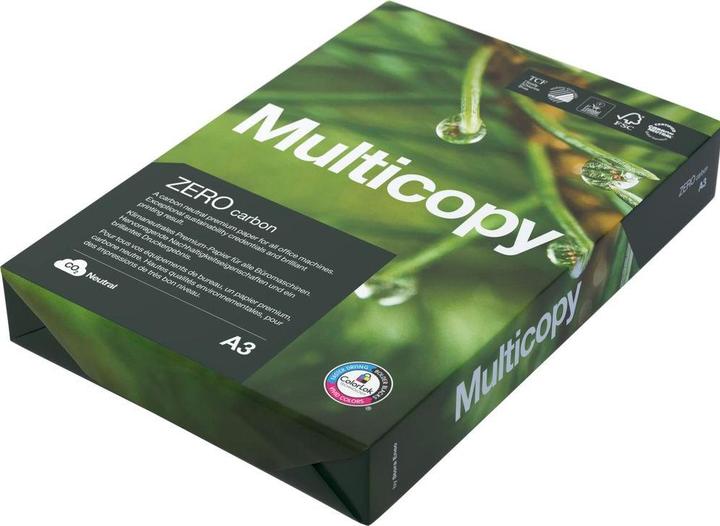 Immagine prodotto Multicopy Carta universale zero FSC (A3, 500 lamelle, 80 g/m²)
