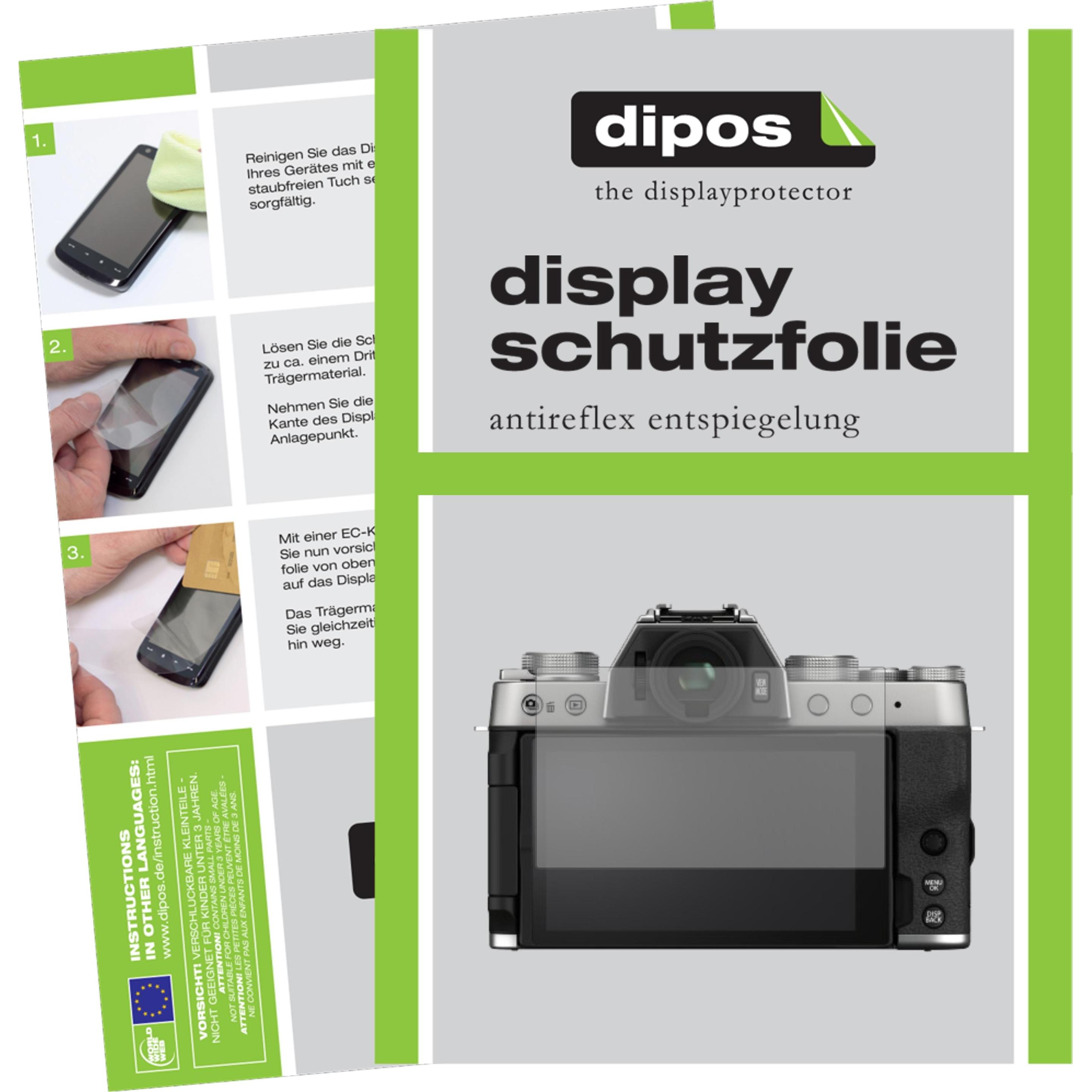 Dipos Displayschutzfolie Antireflex (Displayschutz, Fujifilm X-T200), Kameraschutz, Transparent