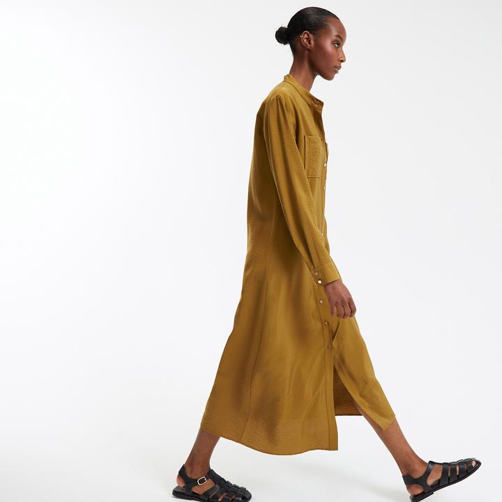 Image du produit La Redoute Collections Gerades langes Kleid (S)