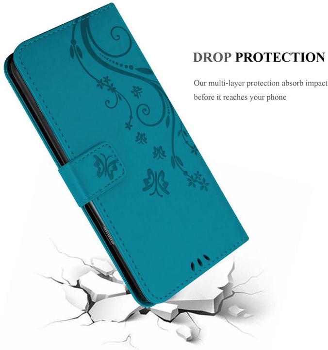 Image du produit Cadorabo Pochette Flower Book (Samsung Galaxy A8 (2018))