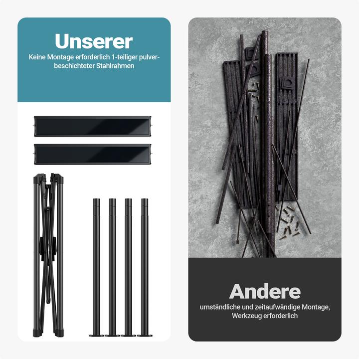 Actual product image Wiltec Barbecue pavilion coffee 245x152cm BBQ pavilion barbecue canopy barbecue tent (245 cm, 158 cm)