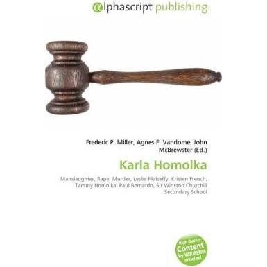 Karla Homolka, Fachbücher