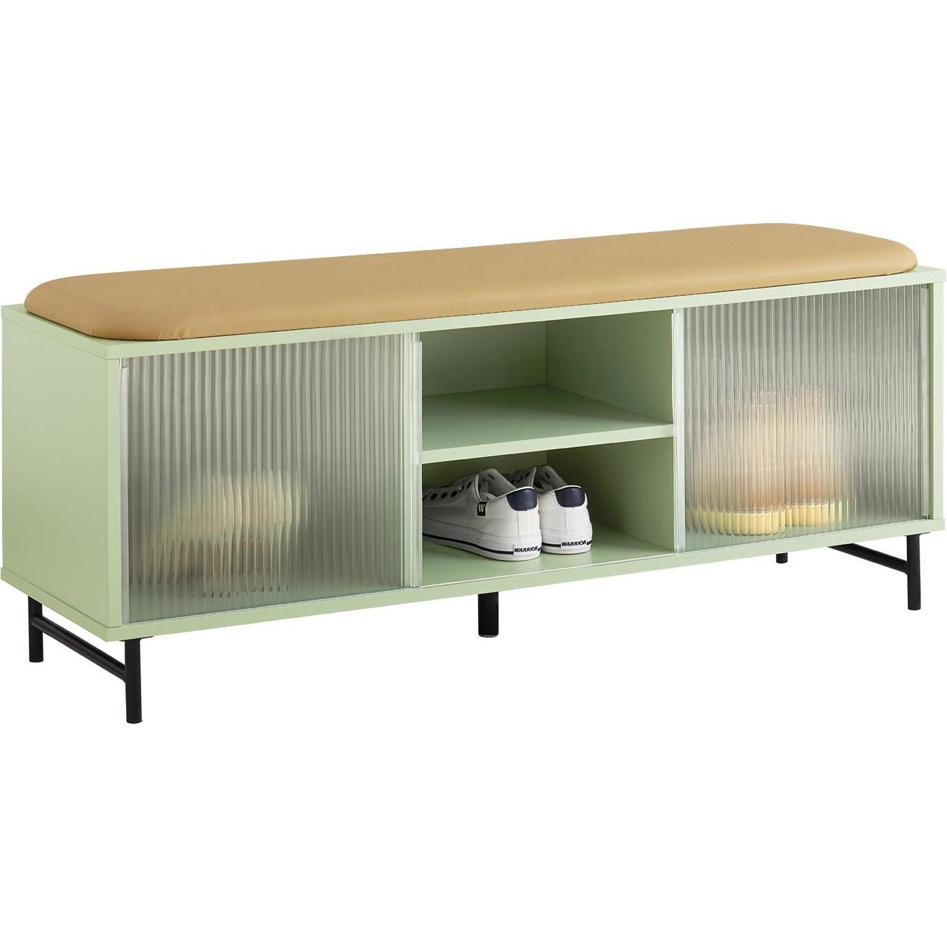 SoBuy, Schuhschrank, Garderobenbank (111 x 46 x 34 cm)