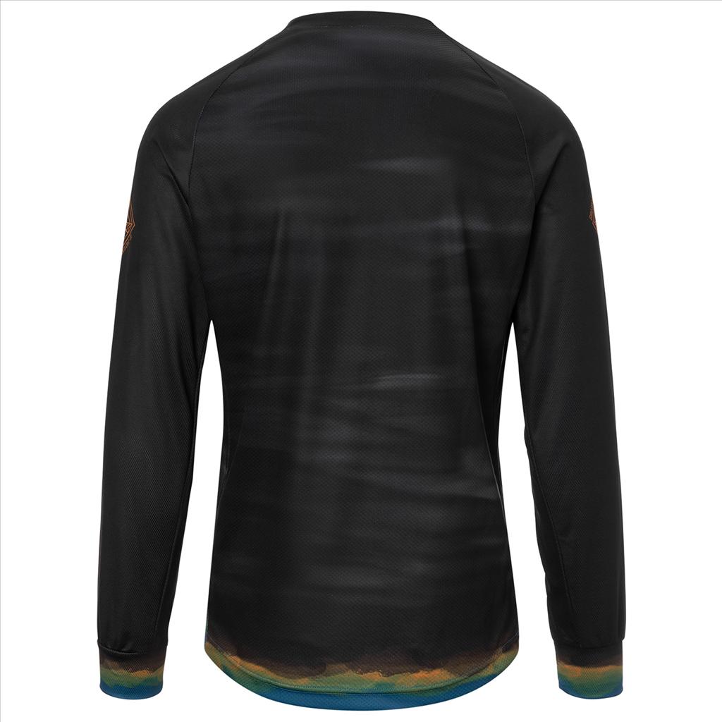 Giro, Herren, Velotrikot, M Roust LS Jersey (M), Schwarz, M