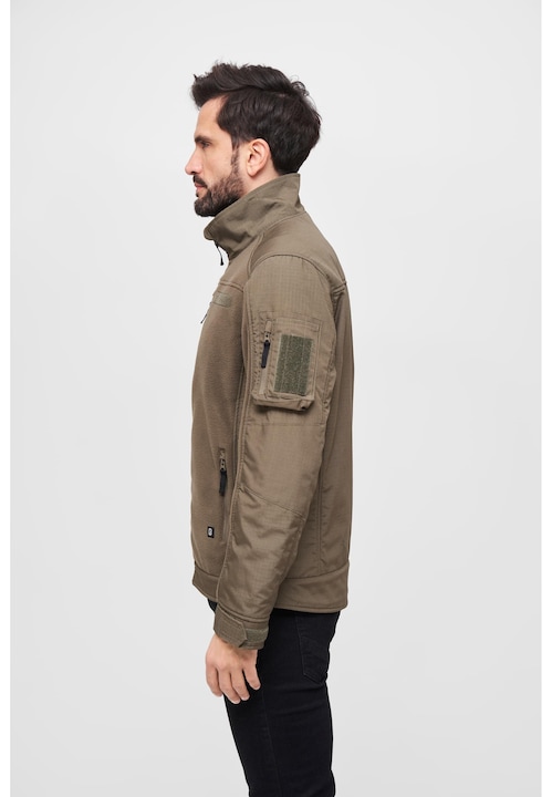 Produktbild Brandit Fleece Ripstop Outdoorjacke Grösse 4XL Farbe Oliv (4XL)