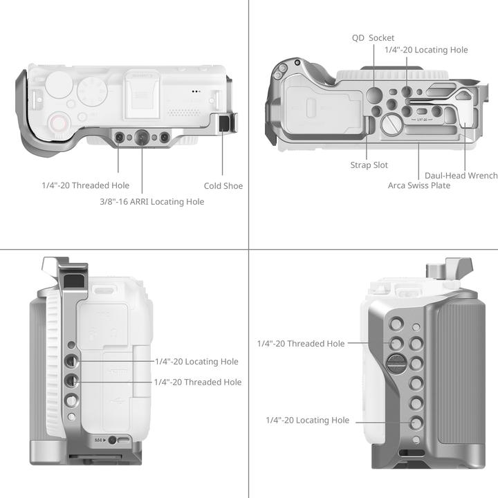 Actual product image SmallRig Cage für EOS R50 V (Cage)