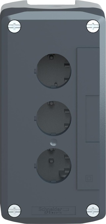 Image du produit Schneider Electric Station de contrôle Pushbutton, 3 Hole