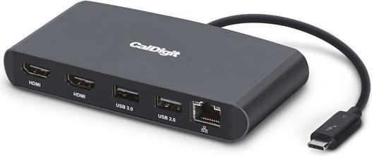 Produktbild CalDigit Mini Dock Dual (Thunderbolt, USB-A, 3 Ports)