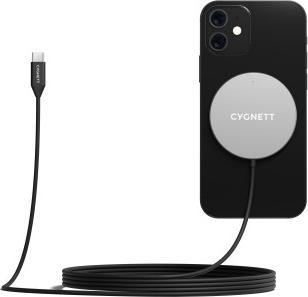 Actual product image Cygnett MagCharge Cable 7.5W 2M - Black (15 W)