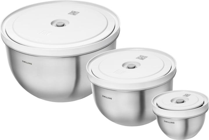 Zwilling 6tlg. Fresh & Save Bowls Vakuumschüssel Set (7.85 l)