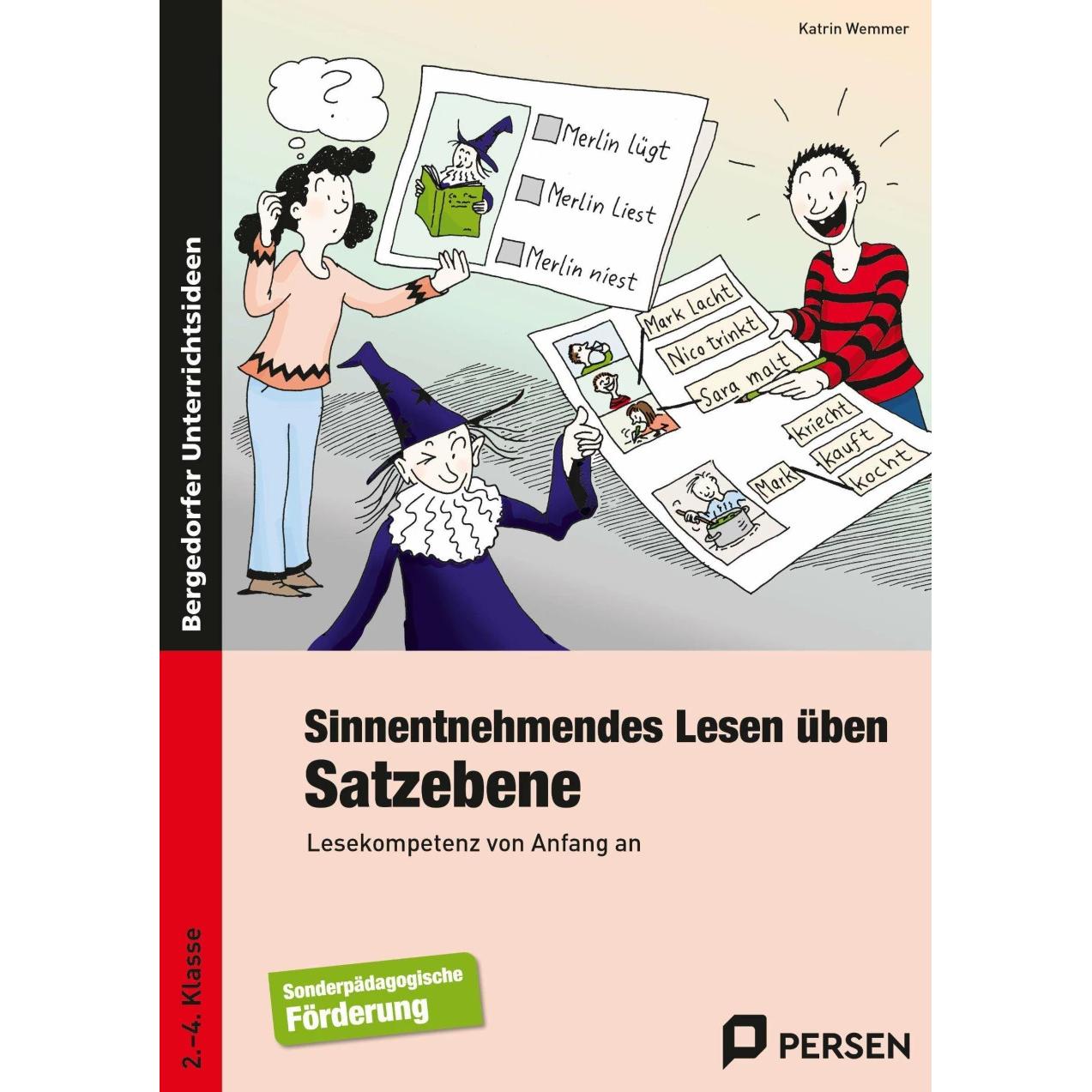 Sinnentnehmendes Lesen üben: Satzebene, Schulbücher von Katrin Wemmer