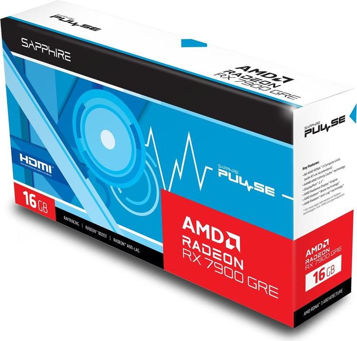 Produktbild Sapphire Radeon RX 7900 GRE Gaming OC (16 GB)