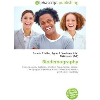 Biodemography, Fachbücher von Agnes F. Vandome, Frederic P. Miller, John McBrewster