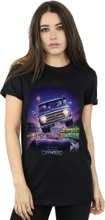 Immagine prodotto Disney Onward Gwniver Poster Maglietta Ampia Donna (4XL)