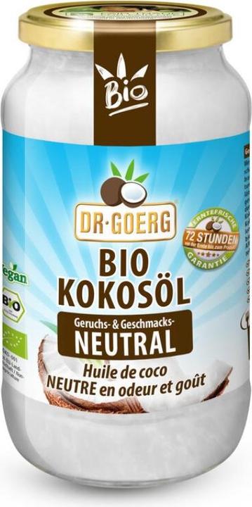 Image du produit Dr. Goerg Graisse de coco bio (100 cl)