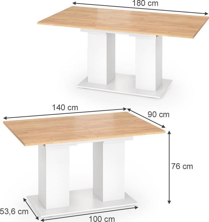 Produktbild Vicco Dix (140 x 90 x 76 cm)