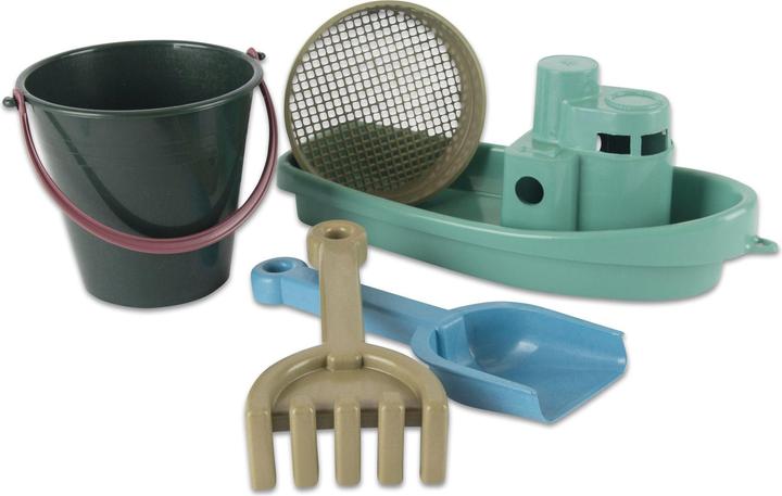 Immagine prodotto dantoy Set barca e sabbia di Blue Marine Toys, 5 pezzi