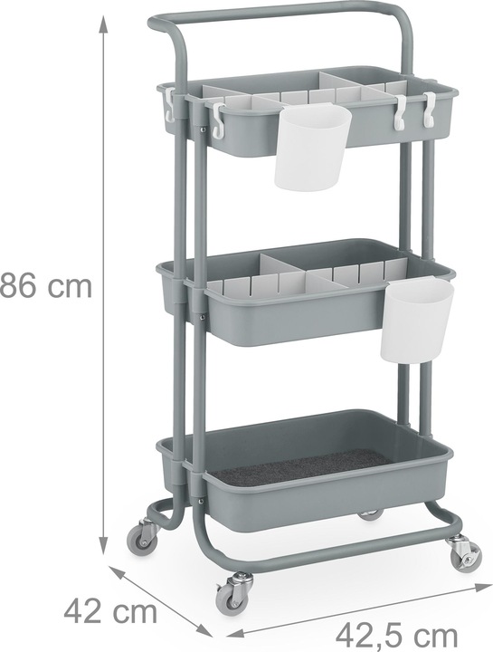 Immagine prodotto Relaxdays Carrello