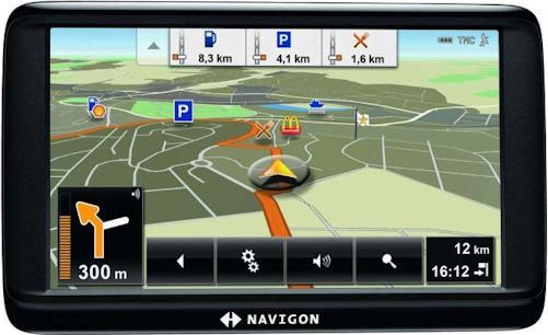 Navigon 70 Easy, TMC, Central European maps