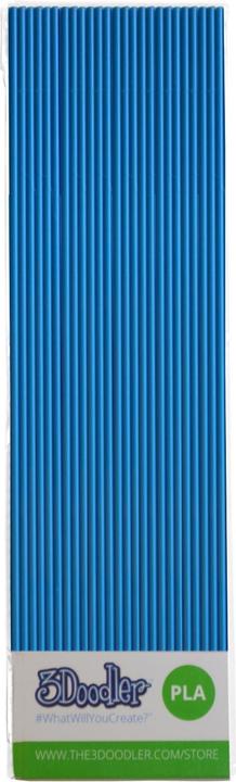 Actual product image 3Doodler PL08-ISLB 3D Printing Material Polyactic Acid (PLA) Light Blue (PLA, 3 mm)