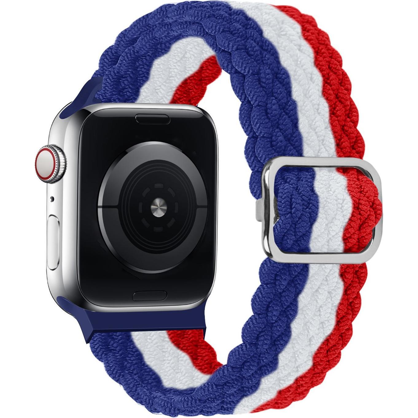 Thumbnail - Strap-it Nylonarmband (Nylon, Apple Watch), Uhrenarmband, Mehrfarbig