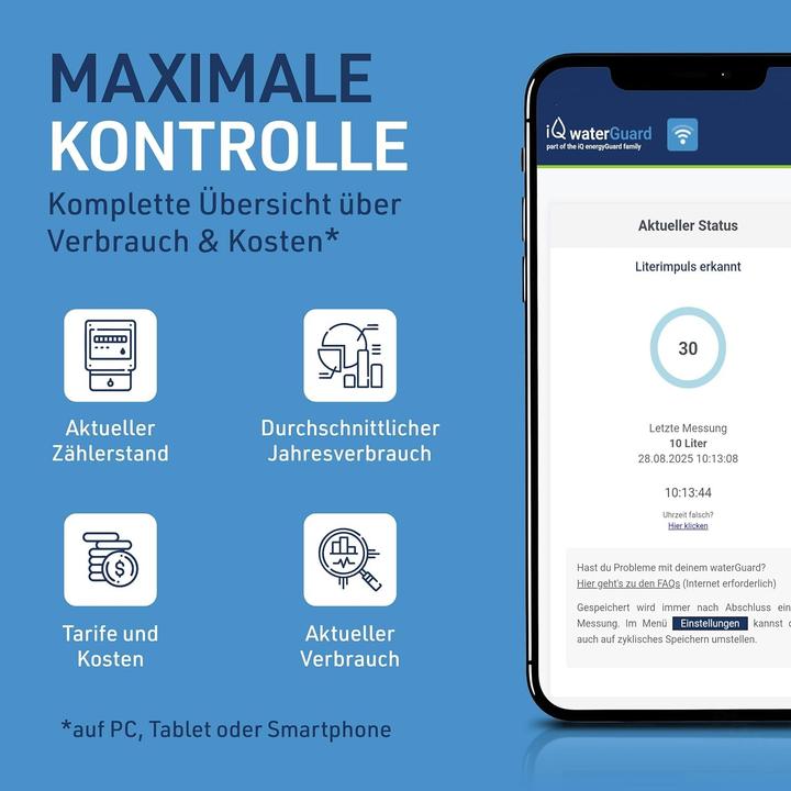 Produktbild Beulco 396856 iQ waterGuard 1 St.