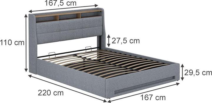 Actual product image Vicco Christin (160 x 200 cm)