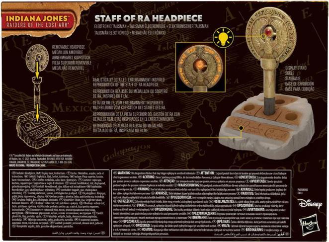 Produktbild Hasbro Indiana Jones Rollenspiel-Replik Stab des Ra Kopfstück (Jäger des verlorenen Schatzes)