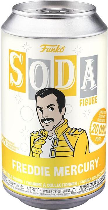 Actual product image Funko SODA - Queen: Freddie Mercury - Chase possible
