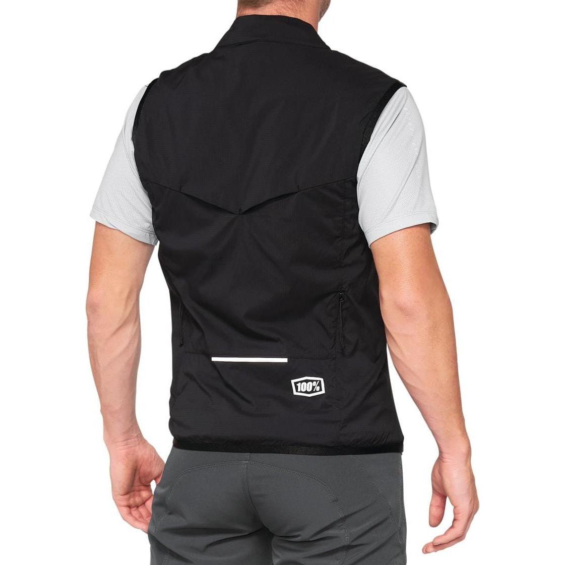 Thumbnail - 100%, Herren, Jacke, Corridor Vest (S), Schwarz, S