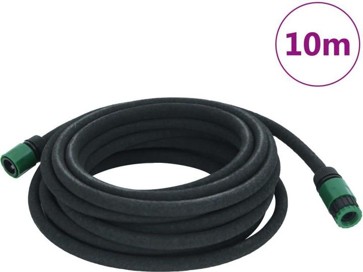 Produktbild vidaXL Tropfschlauch 0,6" 10 m Gummi (10 m, 12 mm)