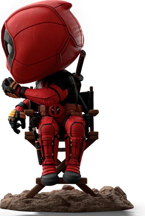 Actual product image Iron Studios Marvel Deadpool & Wolverine Mini Co. PVC Deadpool 13 cm