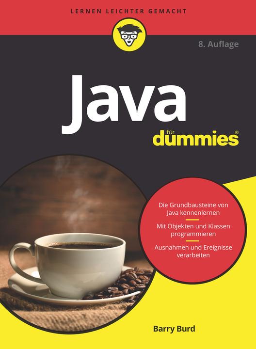 Actual product image Java für Dummies (German, Judith Muhr, Barry Burd, 2023)