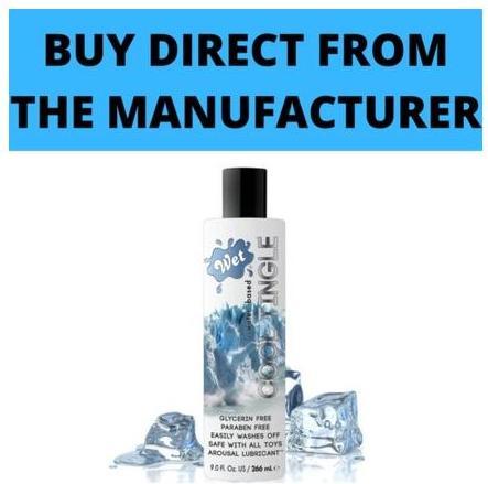 Image du produit Wet Cool Tingle 9 Oz Water Based Arousal Lube Best Premium Personal Cooling Lube