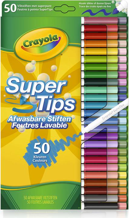 Produktbild Crayola Super Tips (50x)