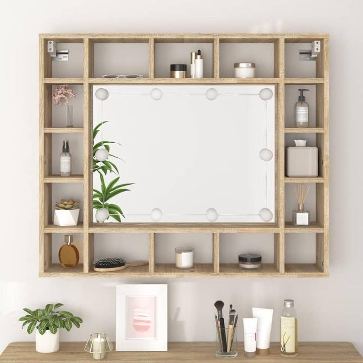 Produktbild vidaXL Spiegelschrank (91 x 15 x 76.50 cm)