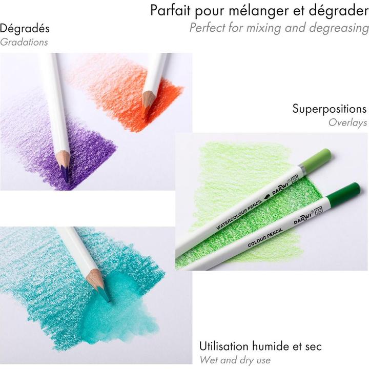 Produktbild Darwi For You FY - Aquarellfarbstifte (24x)