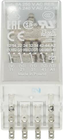 Produktbild ABB CR-M Interface Relais 24V dc, 4CO (SPDT) DIN-Hutschiene