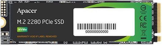 Produktbild Apacer 256 GB M.2 2280 NVME AS2280P4X (256 GB, M.2, M.2 2280)