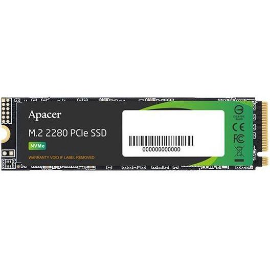 Apacer 256 GB M.2 2280 NVME AS2280P4X (256 GB, M.2 2280), SSD