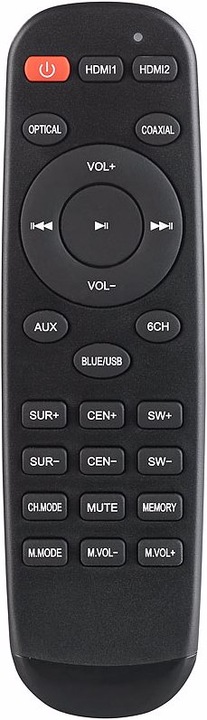 Actual product image Auvisio 6 Channel 3D Soundbar (125 W, 5.1 channels)
