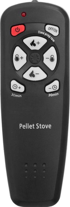 Produktbild MSW Pelletofen wasserführend 24 kW 400 m³ / 35 L Pellet-Kaminofen Pelletkamin