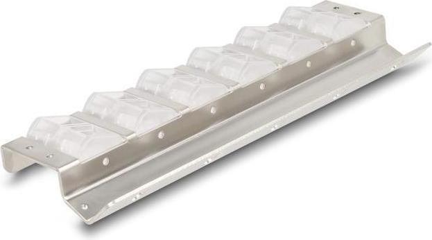 Actual product image Delock Keystone bracket 12 port tiltable for 10" or 19" R