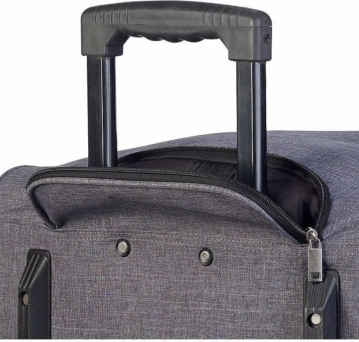 Produktbild Xcase 2er-Set faltbare XXL-Reisetaschen mit Trolley-Funktion & Teleskop-Griff (160 l)