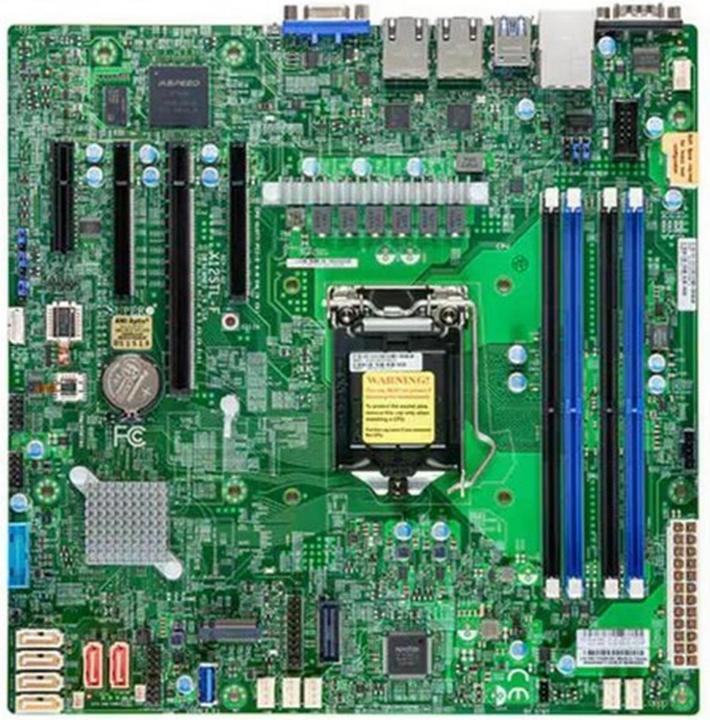 Produktbild Supermicro X12STL-F (LGA 1200, Intel C252, mATX)