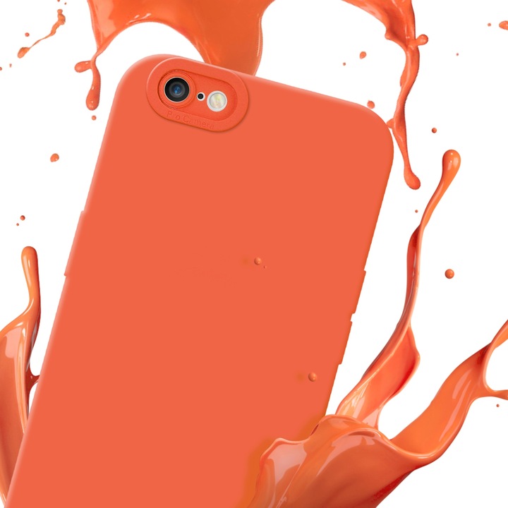 Productafbeelding Cadorabo Hoesje voor Apple iPhone 6 PLUS / 6S PLUS in TPU Fluid LM162 Style (Apple iPhone 6 Plus)