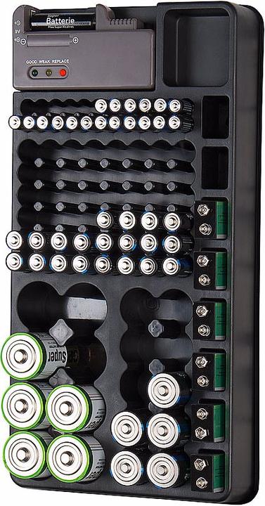 Immagine prodotto TKA Organizzatore di batterie 2in1