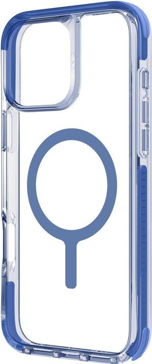 Actual product image Uniq etui Combat iPhone 16 6.1" Magclick Charging niebieski/pearl blue (Apple iPhone 16)