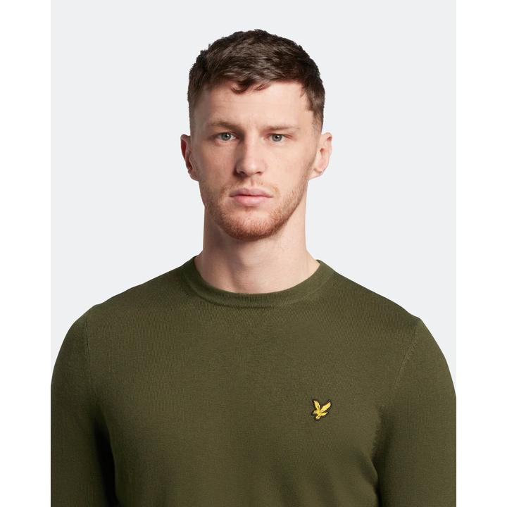 Image du produit Lyle and Scott Pull col rond coton merino (L)